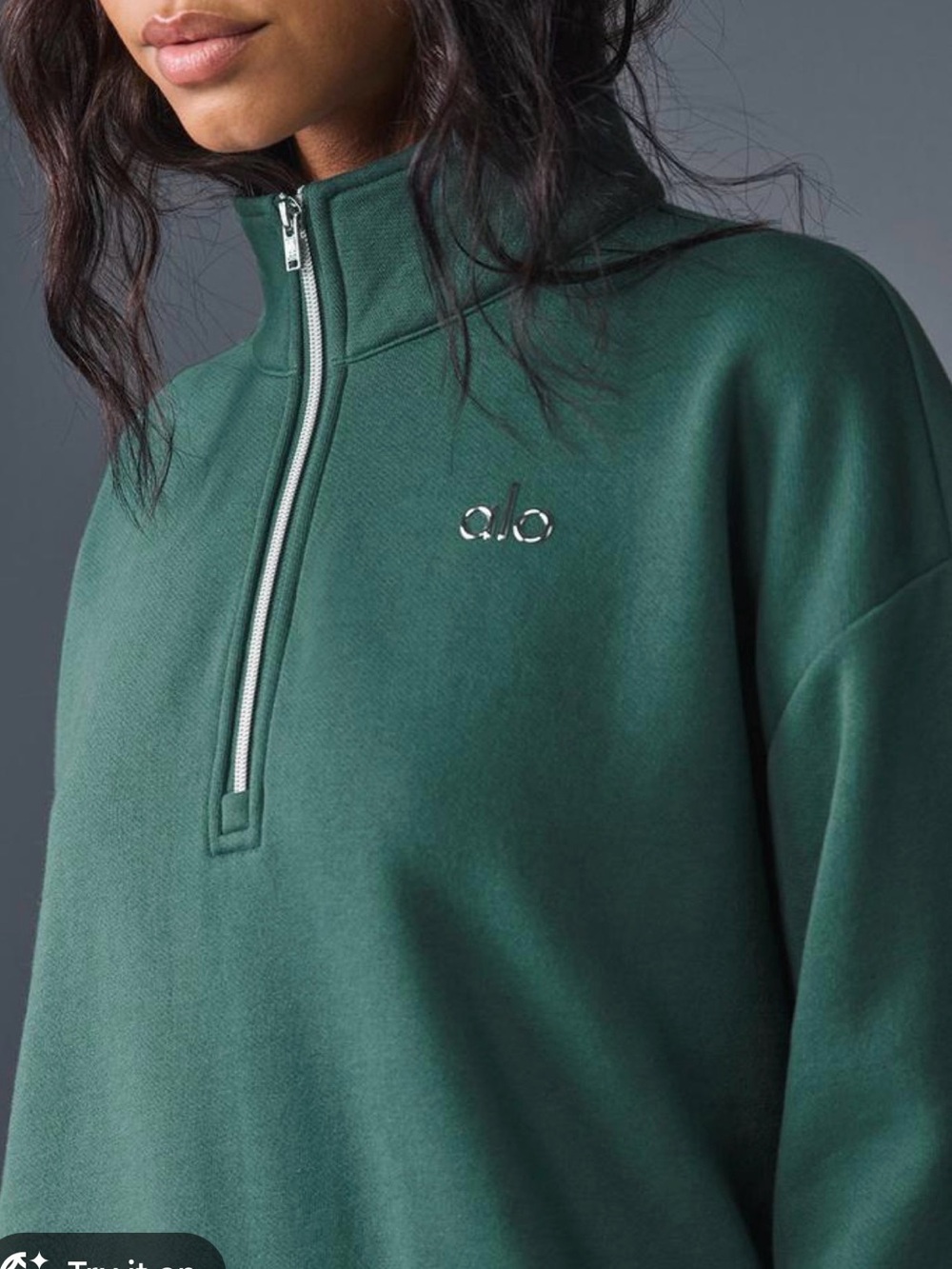 Alo Accolade Quarter Zip Pullover